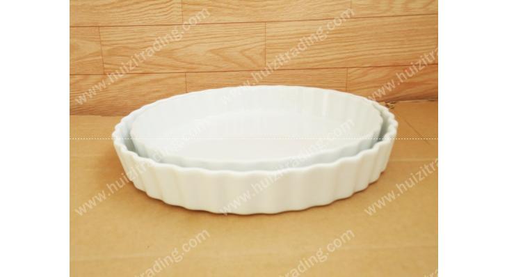 POrcelain Pie Dish