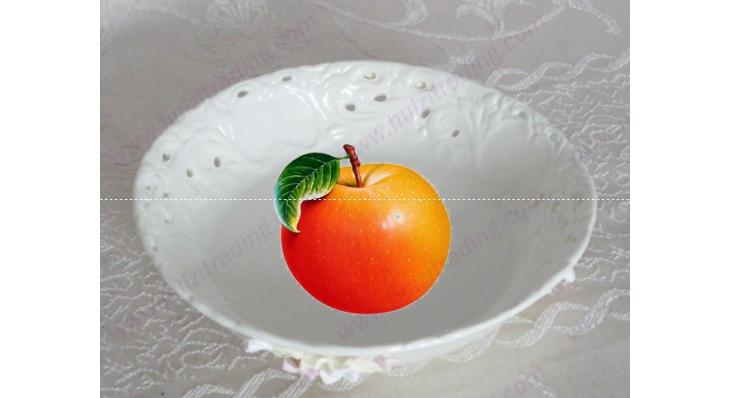 Porcelain Fruit Bowl