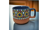 Nordic Retro terra-cotta Coffee Cup