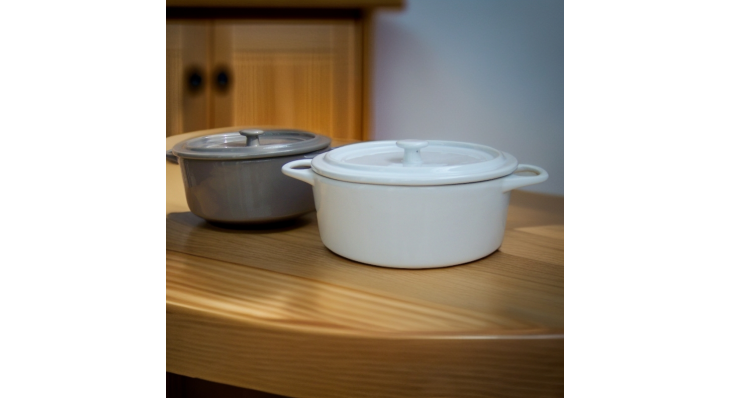 Round Ceramic Casserole